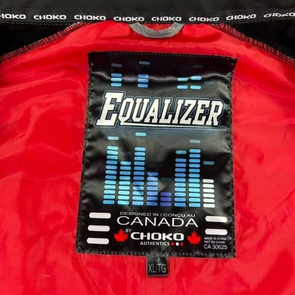 Snap-On Tools Equalizer Insulated Jacket Mens XL Gray Black Red Accents Workwear - Picture 9 of 15